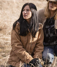 Yellowstone Kelsey Asbille Brown Cotton Jacket