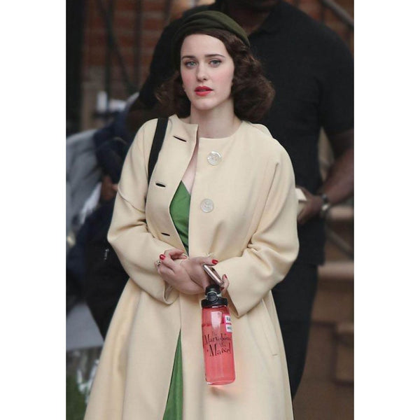 The Marvelous Mrs. Maisel Rachel Brosnahan Beige Coat