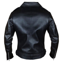 Brando Motorcycle Premium Sheepskin Black Leather Jacket For Men