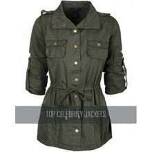 Women Hooded Style Long Versatile Coat