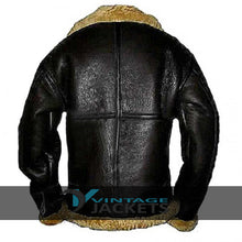 Aviator Flight Pilot World War 2 Men Leather Jacket