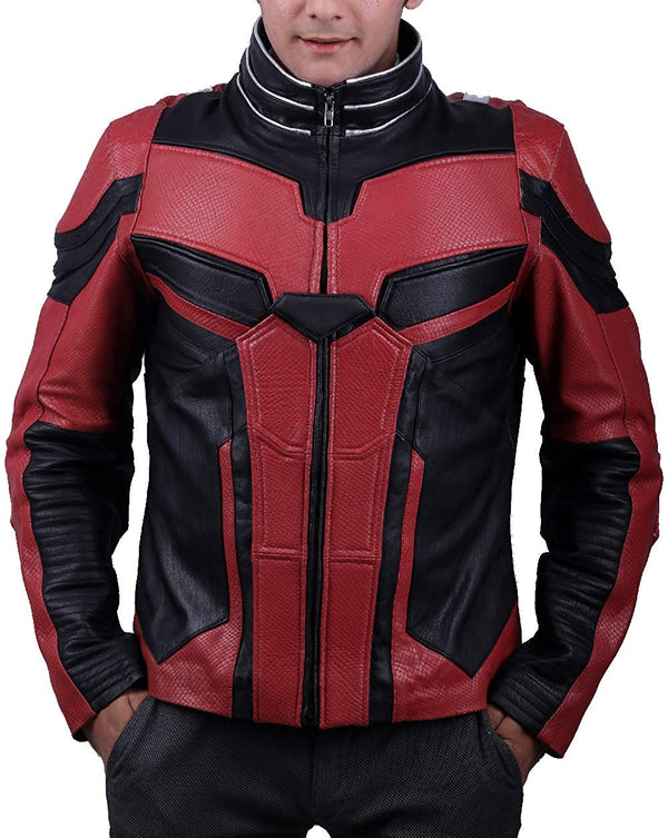 Endgame Ant Man and The wasp Paul Rudd Leather Jacket