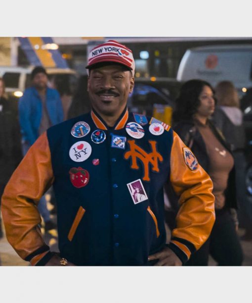 Eddie Murphy Coming 2 America 2021 varsity jacket