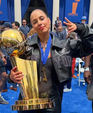 Alicia Keys Knicks Parade Jacket