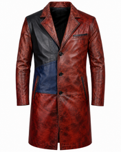 Alicia Keys American Idol Leather Coat full-length design