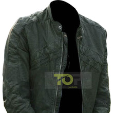 AMERICAN FRANKIE  HEIST ADRIEN BRODY  GREEN JACKET