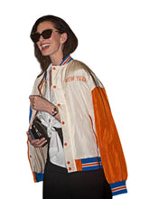 Anne Hathaway Knicks Jacket