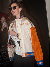Anne Hathaway Knicks Jacket