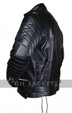 Terminator Genisys Arnold Schwarzenegger Leather Jacket