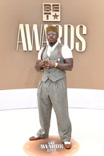 DaBaby BET Awards 2026 Gray Herringbone Vest And Pants