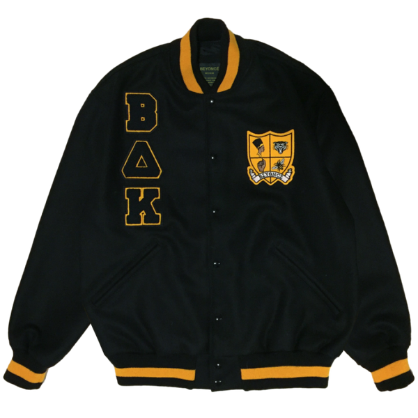 Beyonce Black Crest Varsity Jacket