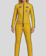 Kill Bill Uma Thurman Bride Yellow Costume full outfit