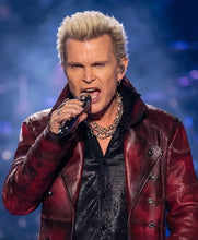 Billy-Idol-American-Idol-2026-Red-Leather-Jacket