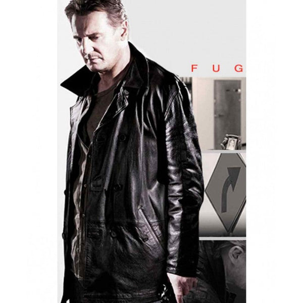 Bryan Mills Taken 3 Movie Liam Neeson Leather Jacket