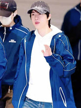 BTS inspired Keep Swimming blue casual jacket