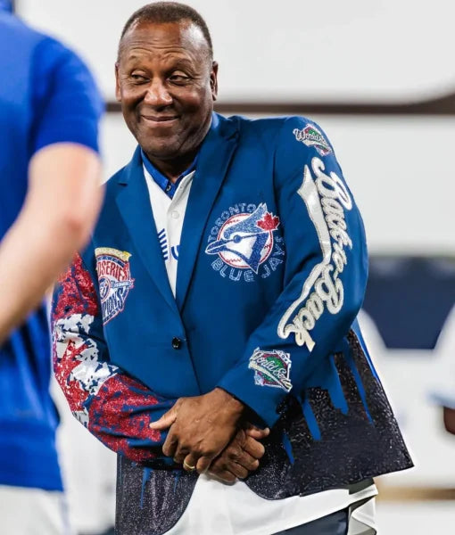 Joe Carter Toronto Blue Jays Home Run Jacket front view