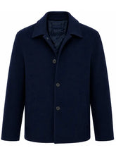Mark Ruffalo The Adam Project Louis Reed Blue Wool Jacket