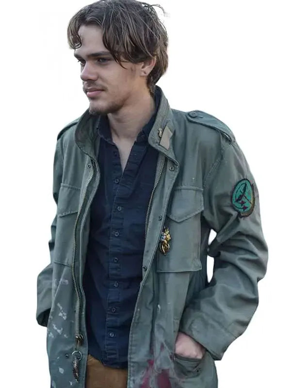 Mason green military jacket from Boyhood