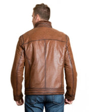 Brad Kroenig Brown Stylish Leather Jacket