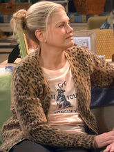 Leanne Season 2 Carol brown leopard print cardigan