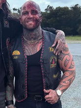 Jacob Hohua Black Leather Vest