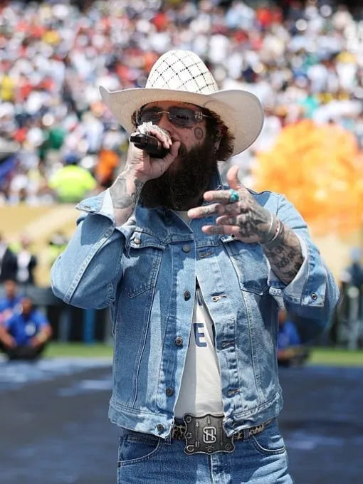 FI-FA World Cup Final 2026 Post Malone trucker jacket