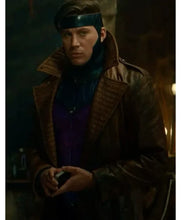 Channing Tatum Avengers Doomsday Gambit Leather Coat front view