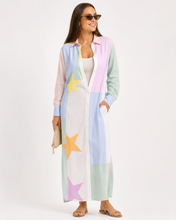 RHO Rhode Island Kelsey Swanson Striped Colorblock Shirt