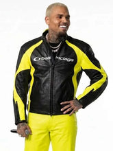 Chris Brown R&B Tour 2026 Balenciaga leather jacket