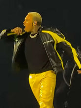 Chris Brown leather jacket