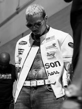 Chris-Brown-RB-Tour-Vanson-Leathers-White-and-Gold-Leather-Jacket