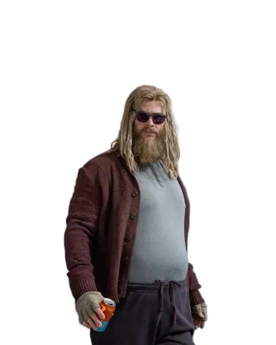 Chris Hemsworth Avengers Endgame Thor Cardigan