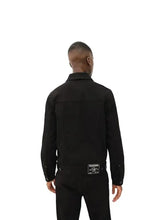 Premium cotton black jean jacket for men