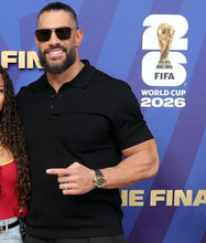 FIFA World Cup 2026 Roman Reigns athletic fit polo shirt