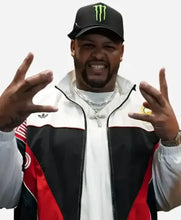 Dion Dawkins Fanatics Fest 2026 multicolor track jacket