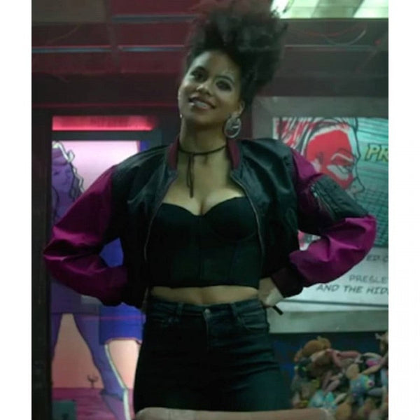 Domino Deadpool 2 Bomber Jacket