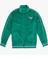 Eagles Velour Green Tracksuit