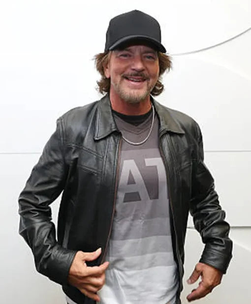 FI-FA World Cup 2026 Eddie Vedder Black Leather Jacket