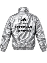 Mercedes AMG Petronas F1 Metallic Silver Racing Jacket