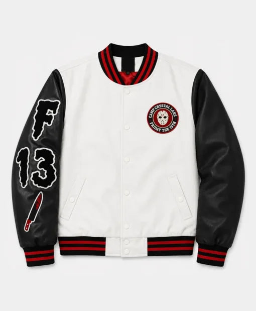Friday the 13th F13 Jason Lives Varsity Jacket