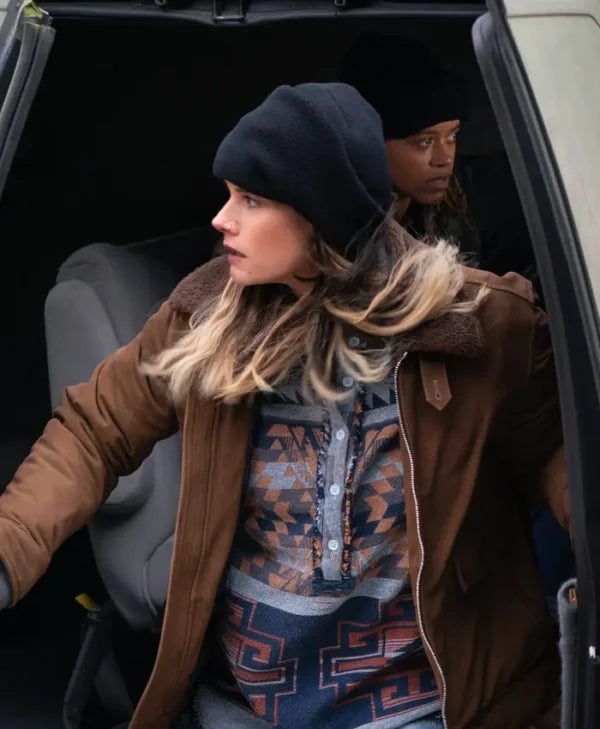 FBI TV series Maggie Bell hooded jacket