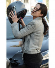Fast and Furious 8 Letty Ortiz Grey Jacket