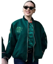 Fernanda Gómez FI-FA World Cup 2026 Team Mexico Green Bomber Jacket