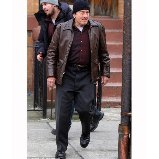 Frank Sheeran The Irishman Leather Jacket