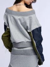 All American HC S03 Geffri Maya V-Neck Sweatshirt