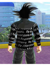Goku Drip Puffer Jacket 