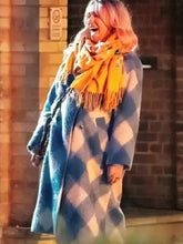 Goodbye June Kate Winslet Check Coat