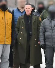 Gregory Bovino Green Trench Coat