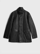 Greys Anatomy S22 Kevin McKidd Black Leather Jacket