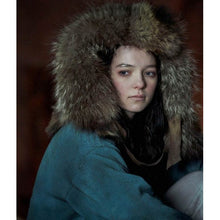 Hanna Corduroy Coat With Fur Hood